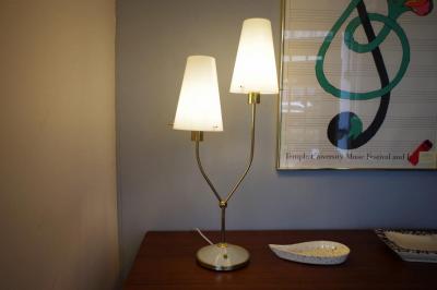 2灯テーブルランプ