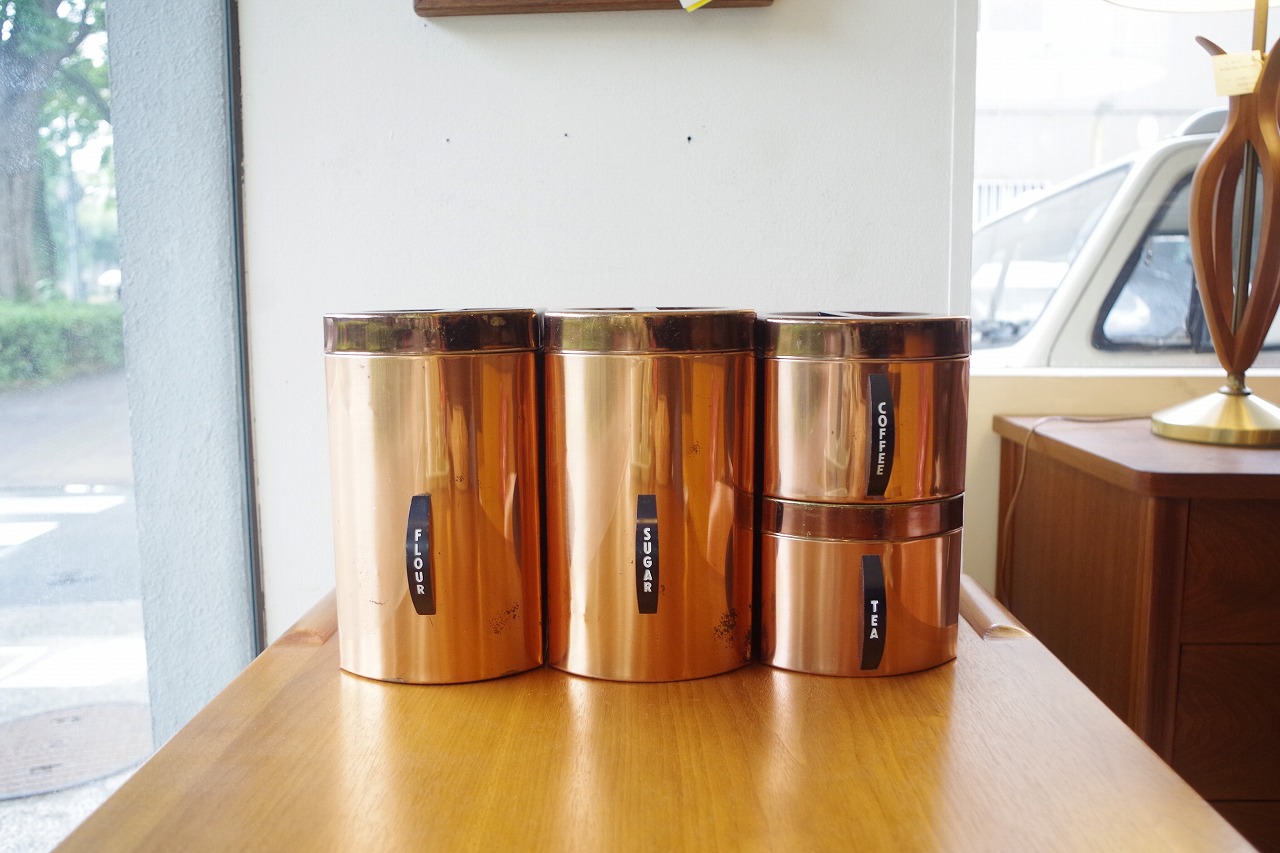 KROMEX社製キャニスターセット / ミッドセンチュリー家具 KROMEX社製キャニスターセット / ミッドセンチュリー家具