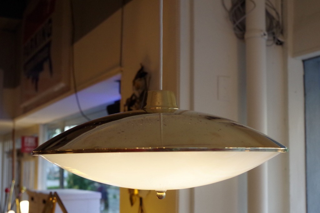 UFO フライングソーサー　ランプ　50's ビンテージ　ミッドセンチュリー